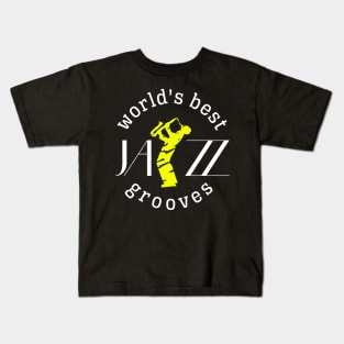 Jazz Themed Design Kids T-Shirt
